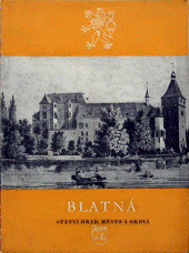kniha Blatn� St. hrad, m�sto a okol�, �edok 1953