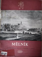 kniha M�ln�k st�tn� z�mek, m�sto a pam�tky v okol�, Sportovn� a turistick� nakladatelstv� 1960