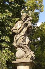 Jedovnice socha sv.  Jana Nepomuck�ho.JPG
