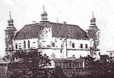 Nejstar�� zn�m� fotografie z�mku Maidelberg z konce 19.stolet�