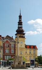 Soubor:Stara radnice Ostrava Morovy sloup 2009.JPG