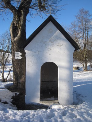 vstupn� pr��el� kaple sv. Anny - �nor 2011