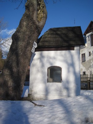 z�padn� st�na kaple sv. Anny - �nor 2011