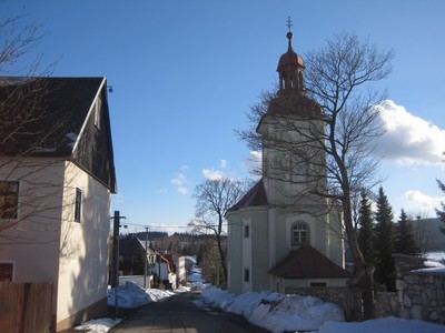 kaple sv. K��e v Horn� Blatn� po rekonstrukci - �nor 2011