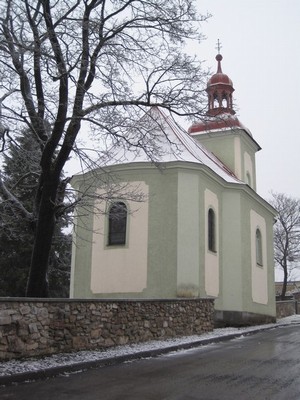 kaple od jihu - prosinec 2009