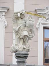 Sloup se sochou Archand�la Michaela - Nejdek (2).jpg