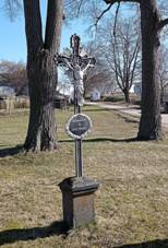Hlavatce (CB), wayside cross at No 34 (01).jpg