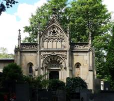Praha-B�evnov, hrobka Johanna Sametze (01).jpg