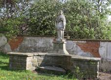 Statue of John of Nepomuk in P�ed�n, Czech Republic.jpg