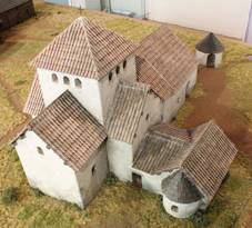 Great Moravia - Basilica Uhersk� Hradi�t�, Sady 9th C.JPG